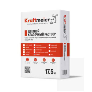 Цветной кладочный раствор графит Kraftmeier